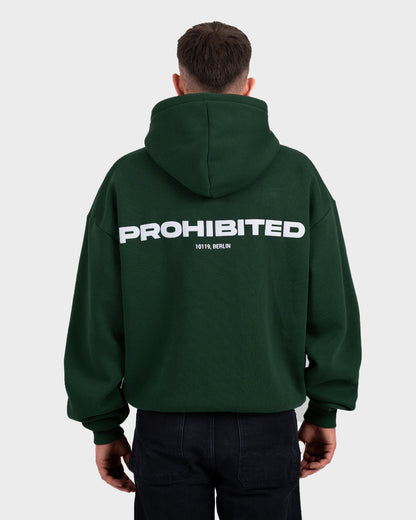 10119 Zip-Hoodie British Racing Green