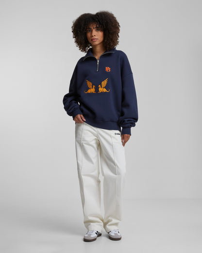 Griffin Half-Zip Navy