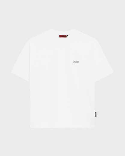 10119 Tee Embroidery White