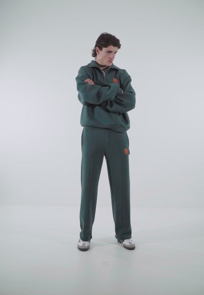 Emblem Half-Zip Moss