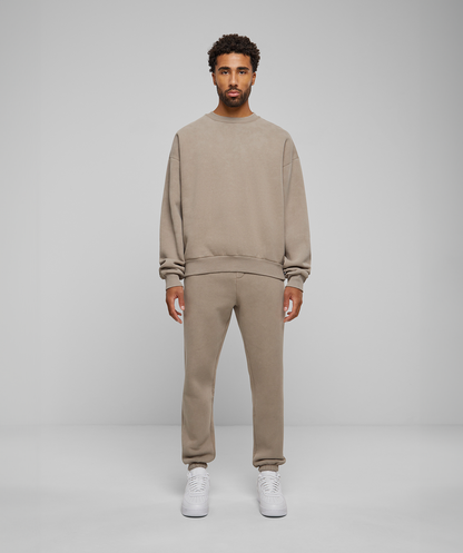 Oversized Crew Neck Sand