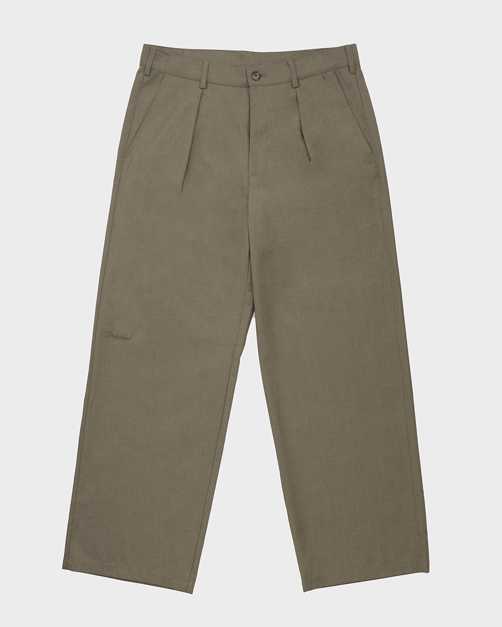 SoHo Pleated Pants Vintage Khaki