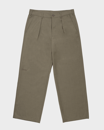 SoHo Pleated Pants Vintage Khaki
