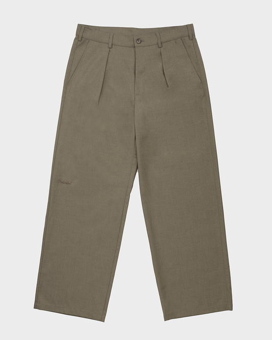 SoHo Pleated Pants Vintage Khaki