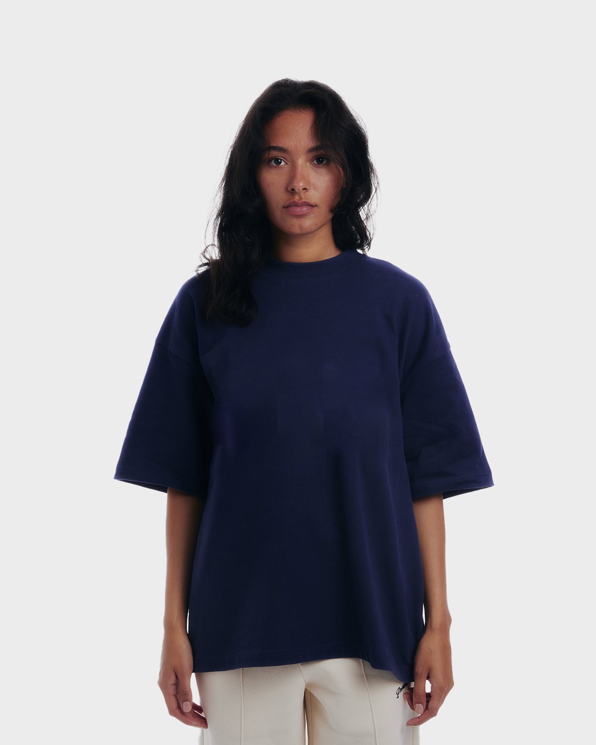 Oversized Tee | Navy